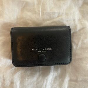 Marc Jacob’s black leather wallet